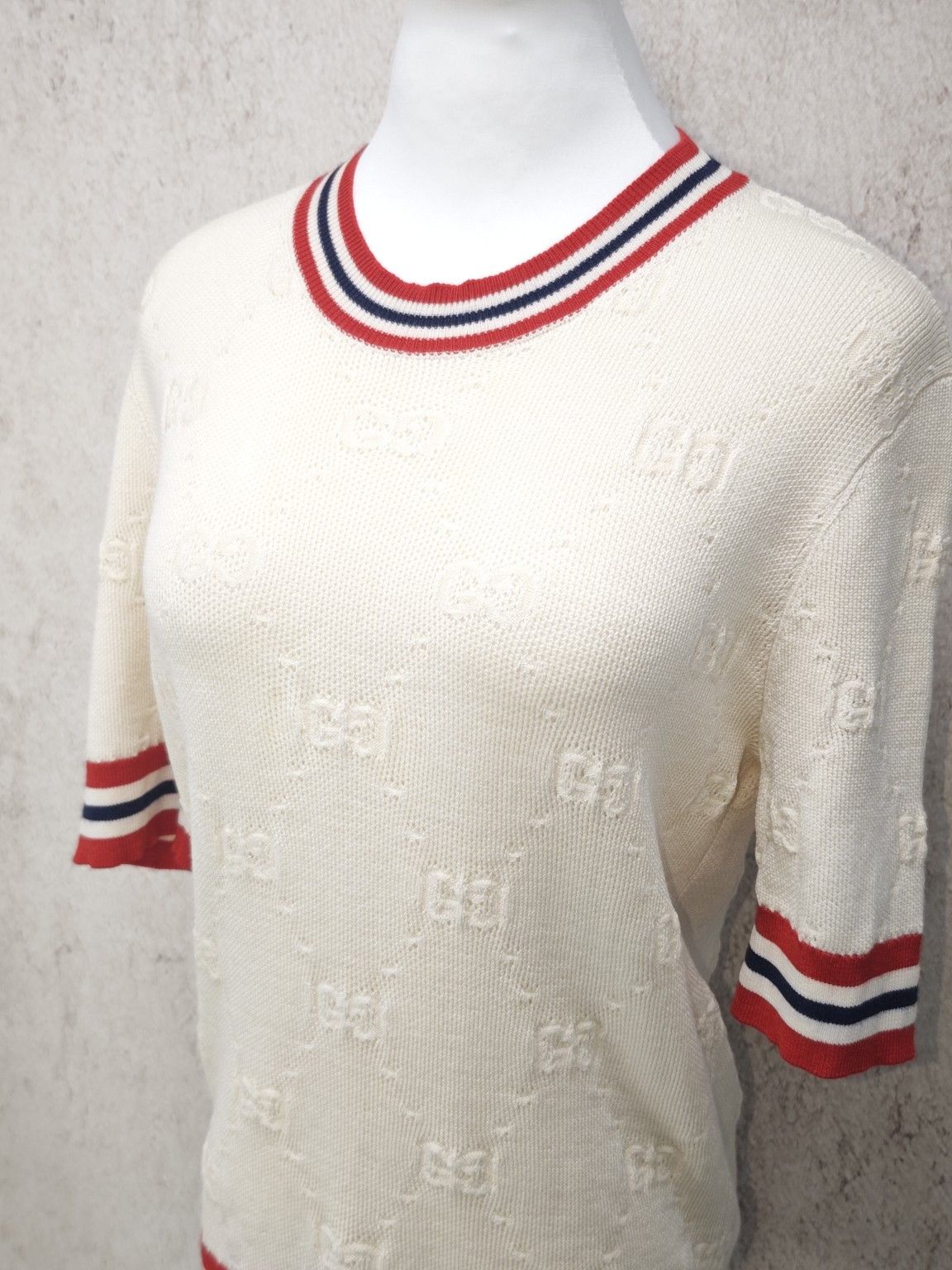 Gucci Gucci GG Logo Knit Sweater Size S Size S / US 4 / IT 40 - 5 Thumbnail