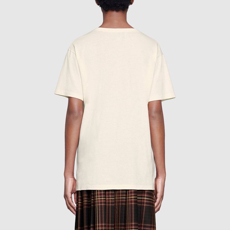 Gucci Gucci Sequined Logo T-Shirt White Size S Size S / US 4 / IT 40 - 11 Thumbnail