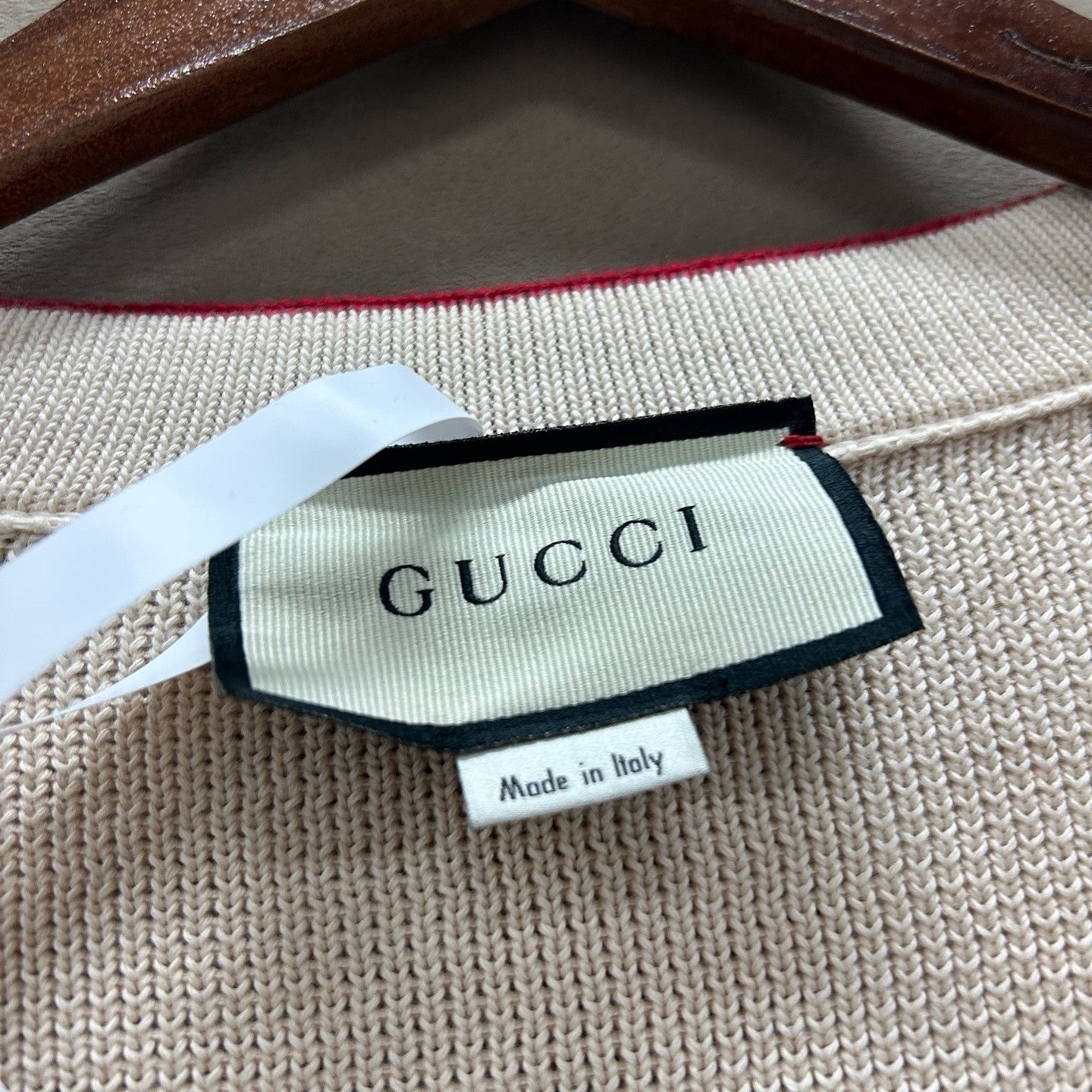 Gucci Gucci Web Trim Knit Cardigan Size M Size US M / EU 48-50 / 2 - 3 Thumbnail