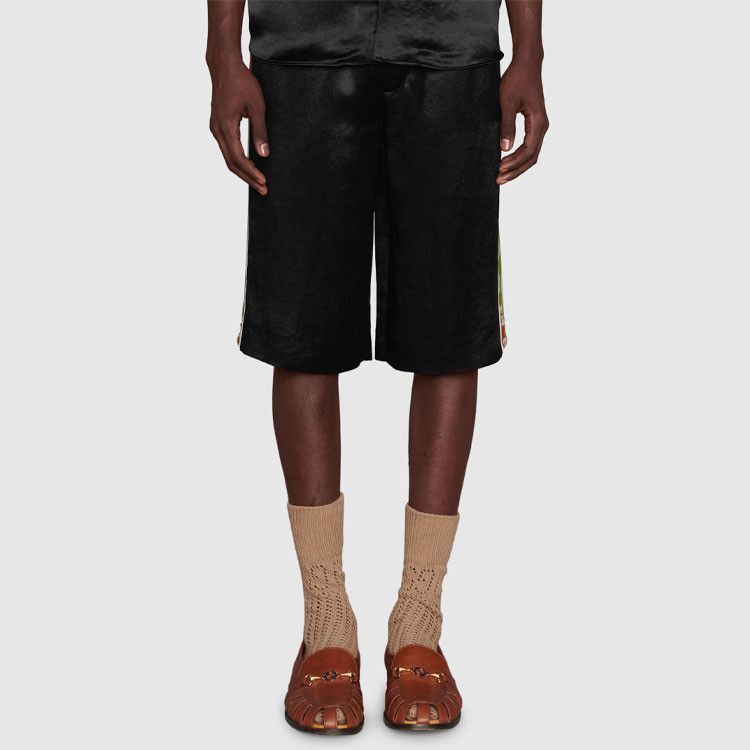 Gucci Gucci Interlocking G Stripe Shorts Size 36 Size US 36 / EU 52 - 9 Thumbnail
