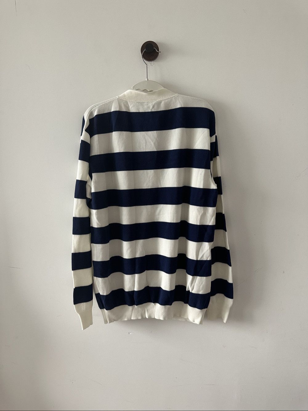 Gucci Gucci Striped V-Neck Cardigan Size M Size US M / EU 48-50 / 2 - 2 Thumbnail