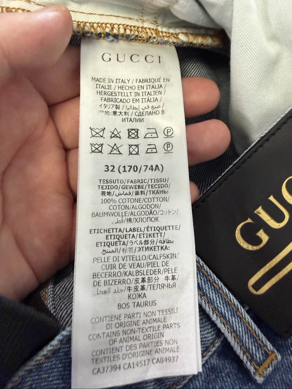 Gucci Gucci Washed Denim Jeans US 32 Size US 32 / EU 48 - 4 Thumbnail