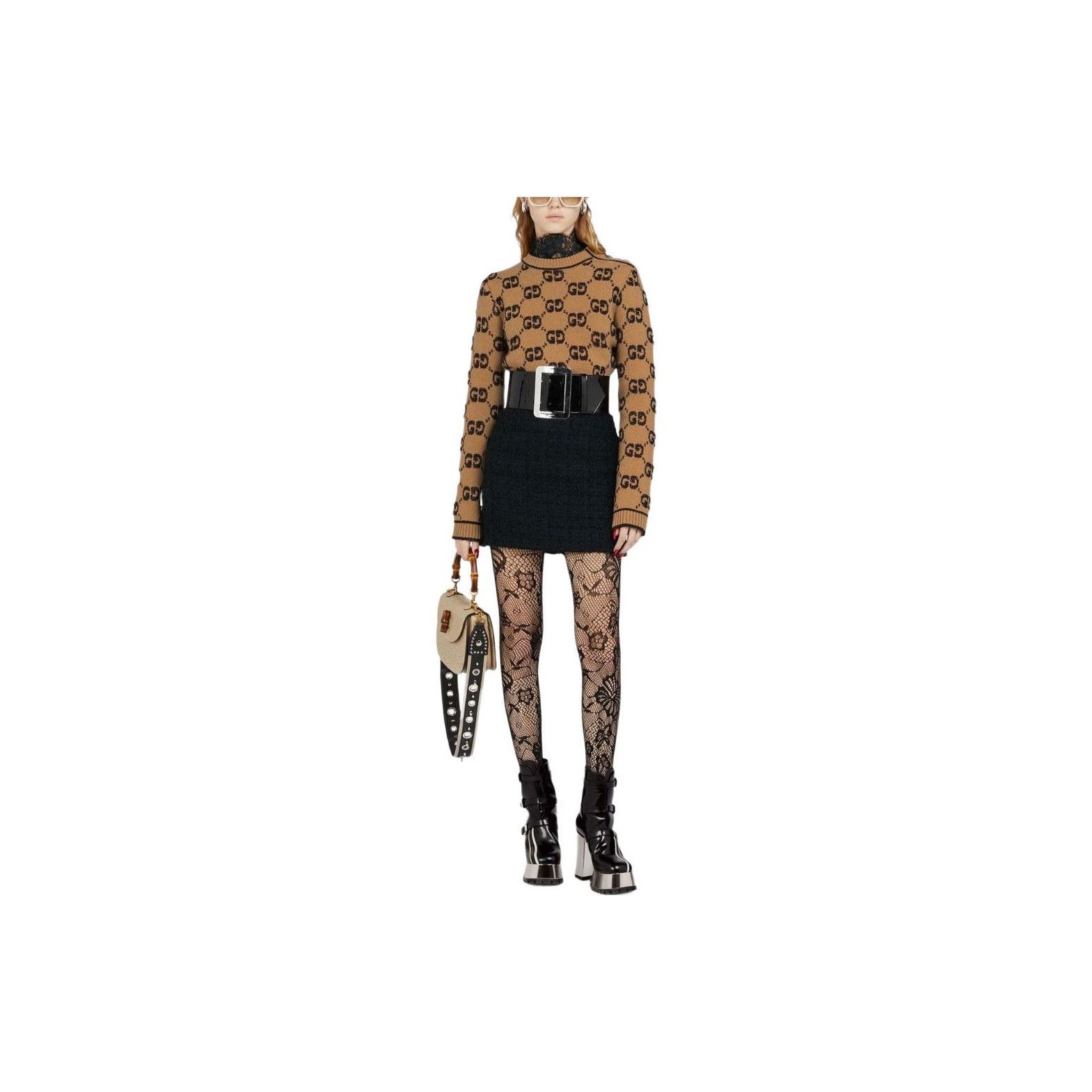 Gucci Gucci GG Monogram Wool Sweater Size S Size S / US 4 / IT 40 - 7 Thumbnail