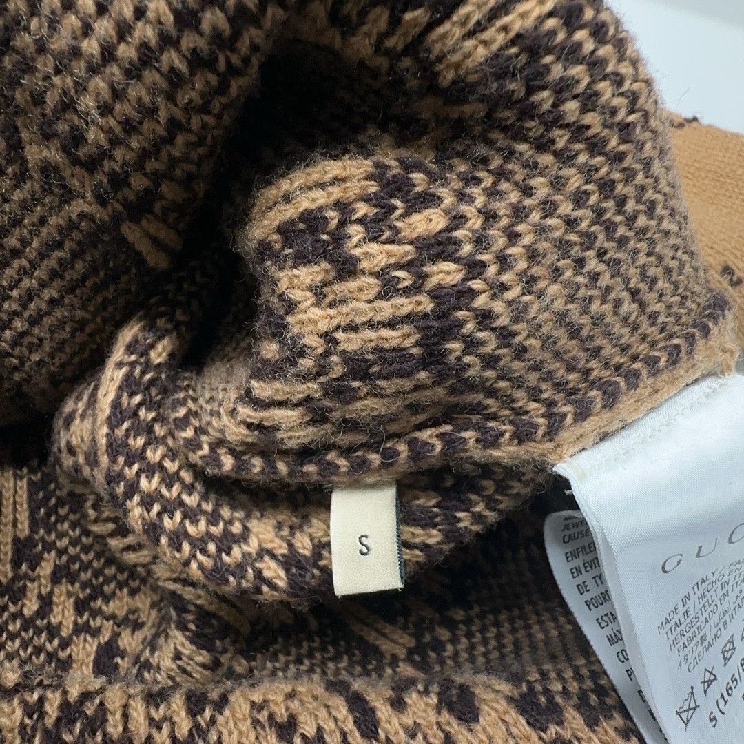 Gucci Gucci GG Monogram Wool Sweater Size S Size S / US 4 / IT 40 - 4 Thumbnail