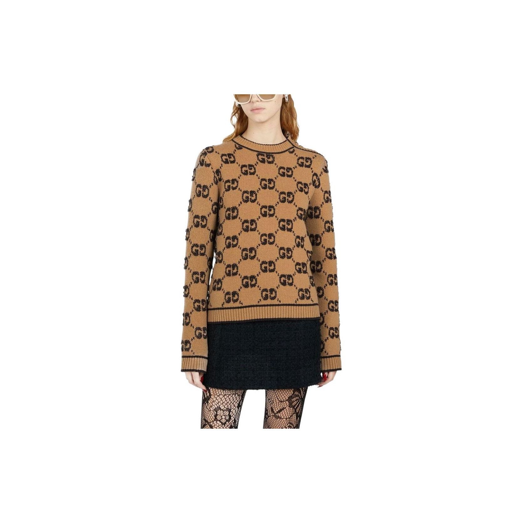 Gucci Gucci GG Monogram Wool Sweater Size S Size S / US 4 / IT 40 - 6 Thumbnail