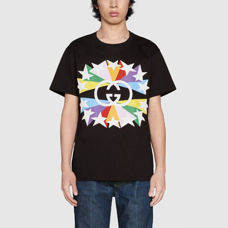 Gucci Gucci Star Logo Print T-Shirt Size S Size US S / EU 44-46 / 1 - 16 Thumbnail