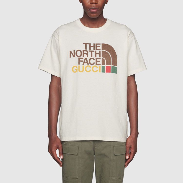 Gucci Gucci x The North Face Logo T-Shirt Size XXS Size US XXS / EU 40 - 7 Thumbnail
