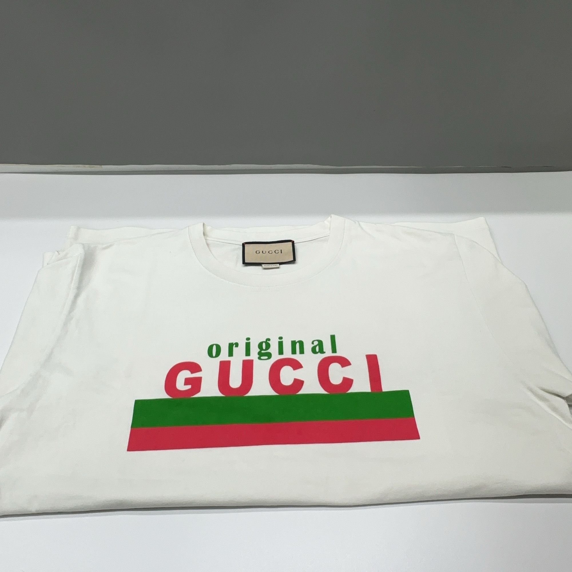 Gucci Gucci Original Logo T-Shirt Size S Size US S / EU 44-46 / 1 - 7 Thumbnail