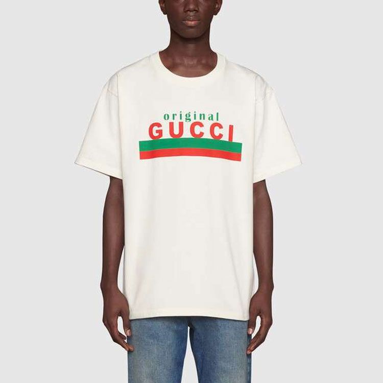 Gucci Gucci Original Logo T-Shirt Size S Size US S / EU 44-46 / 1 - 13 Thumbnail