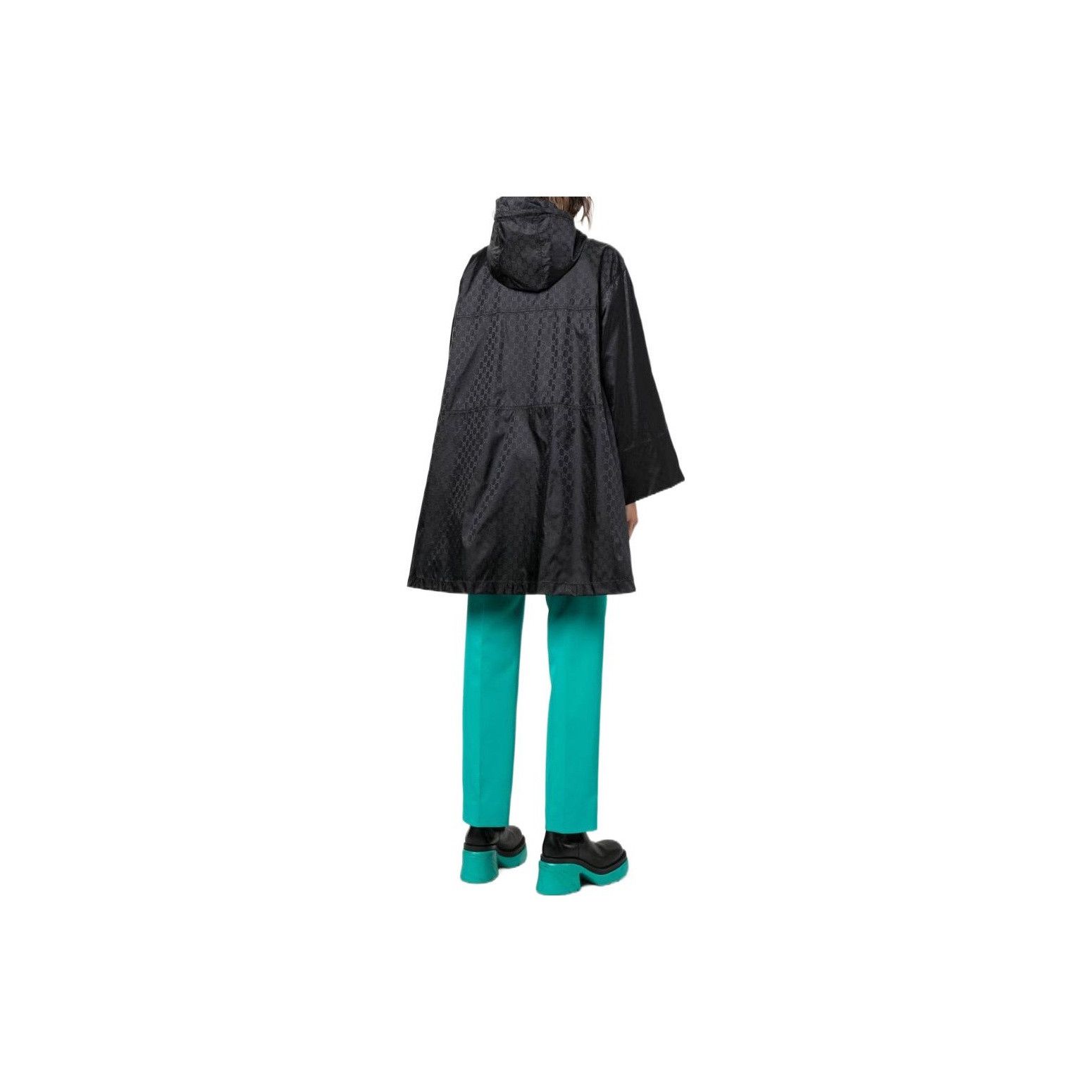Gucci Gucci GG Logo Jacquard Hooded Coat Size 40 Size S / US 4 / IT 40 - 10 Thumbnail