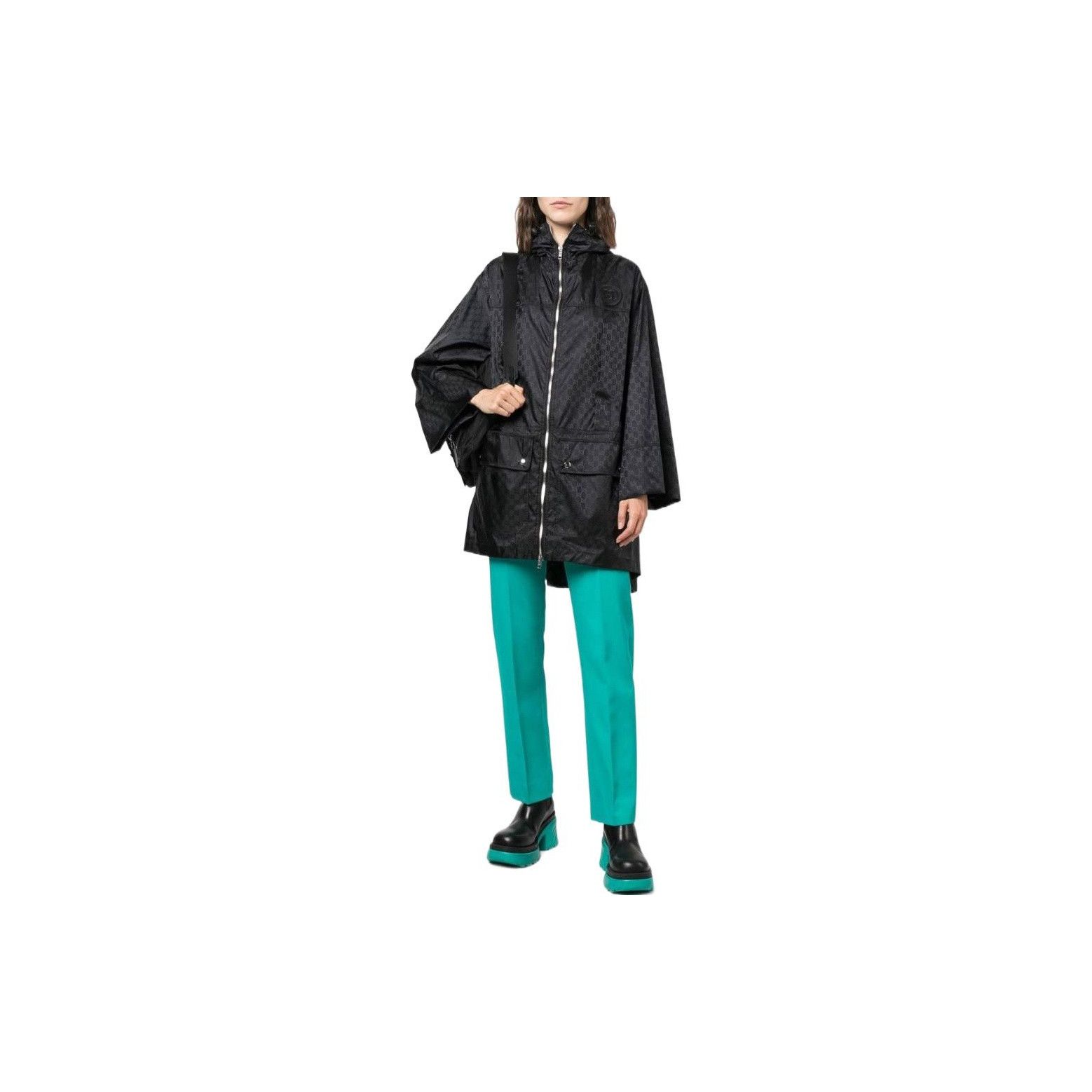Gucci Gucci GG Logo Jacquard Hooded Coat Size 40 Size S / US 4 / IT 40 - 9 Thumbnail