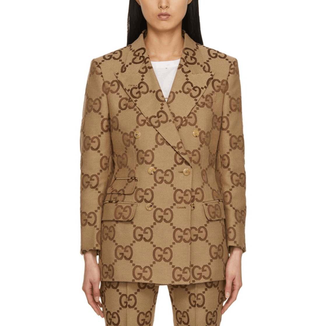 Gucci Gucci Double G Jacquard Blazer Size 38 Size XS / US 0-2 / IT 36-38 - 6 Thumbnail