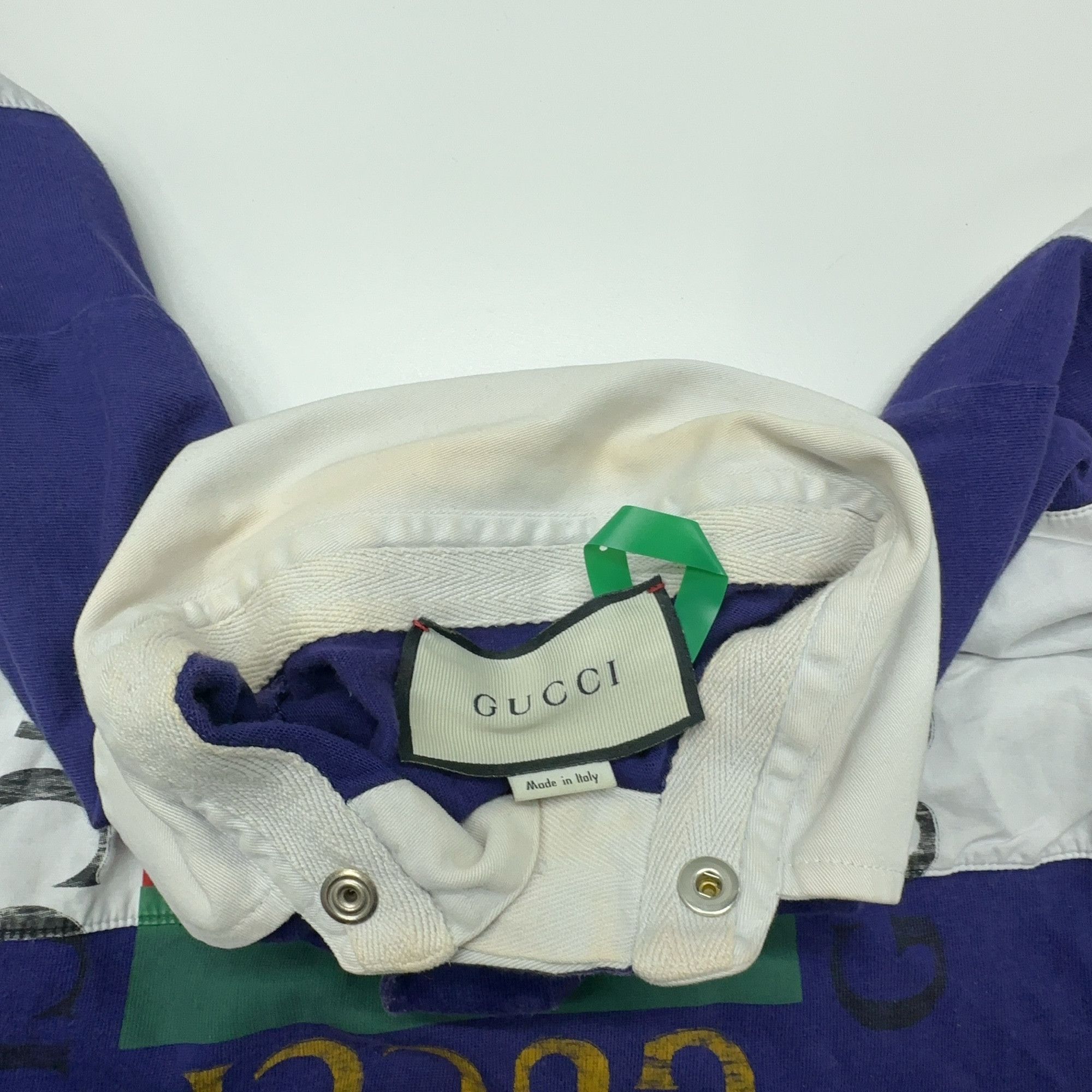 Gucci Gucci Logo Long Sleeve Polo Size S Size US S / EU 44-46 / 1 - 6 Thumbnail