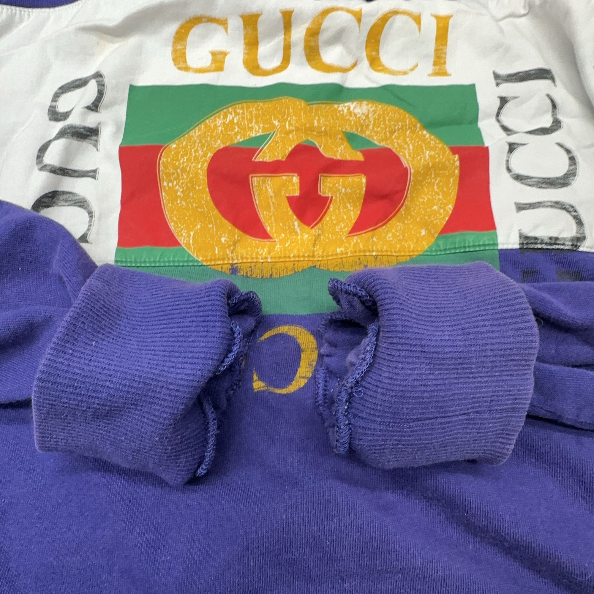 Gucci Gucci Logo Long Sleeve Polo Size S Size US S / EU 44-46 / 1 - 8 Thumbnail