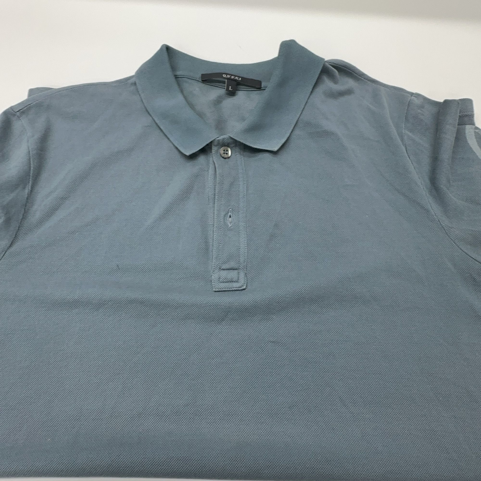 Gucci Gucci Star Logo Polo Shirt Size L Size US L / EU 52-54 / 3 - 7 Thumbnail