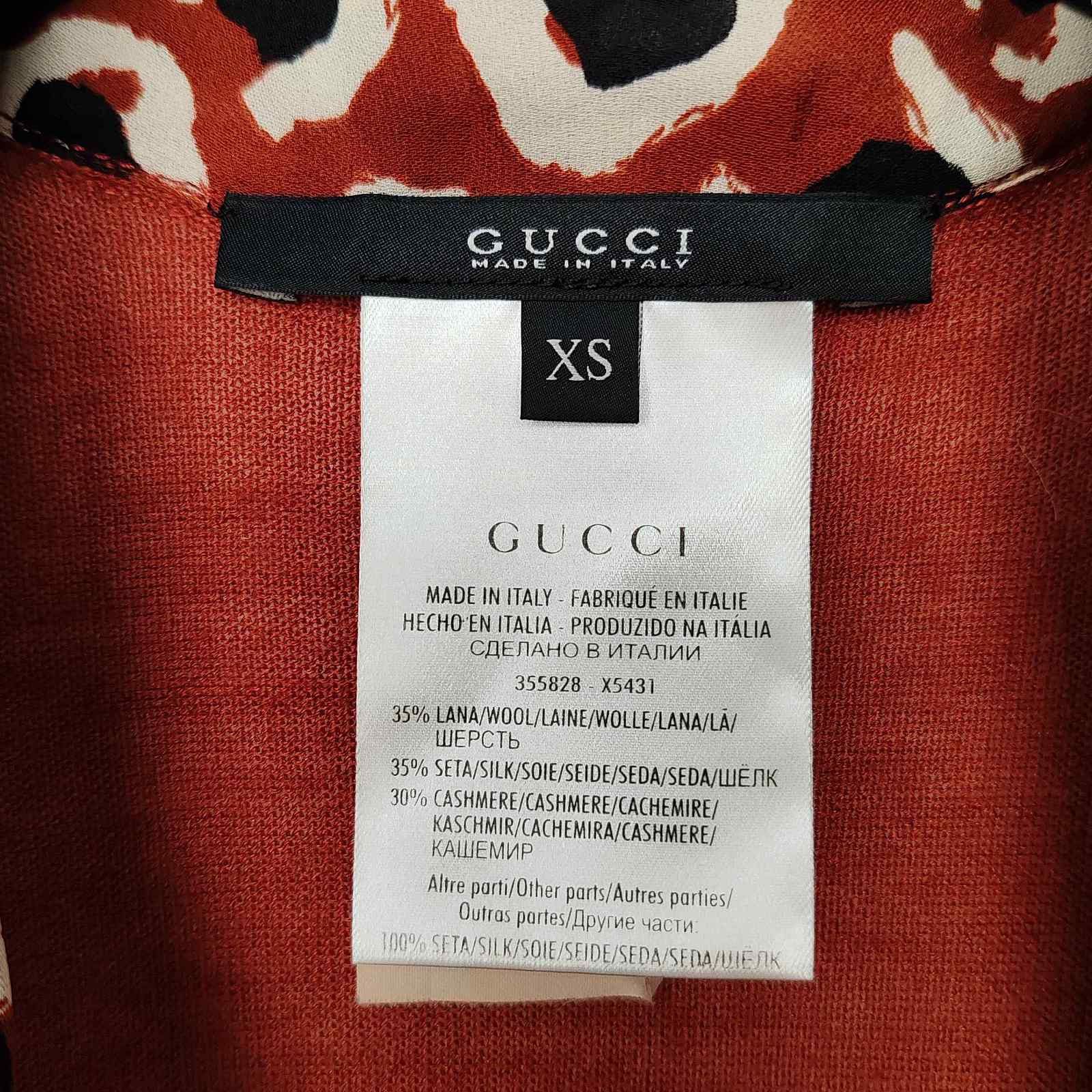 Gucci Gucci Wool Silk Blend Cardigan Size XS Size XS / US 0-2 / IT 36-38 - 3 Thumbnail