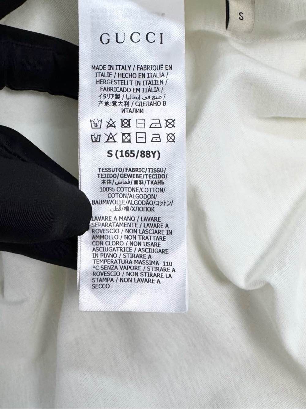 Gucci Gucci Apple Logo Graphic T-Shirt Size S Size US S / EU 44-46 / 1 - 4 Thumbnail