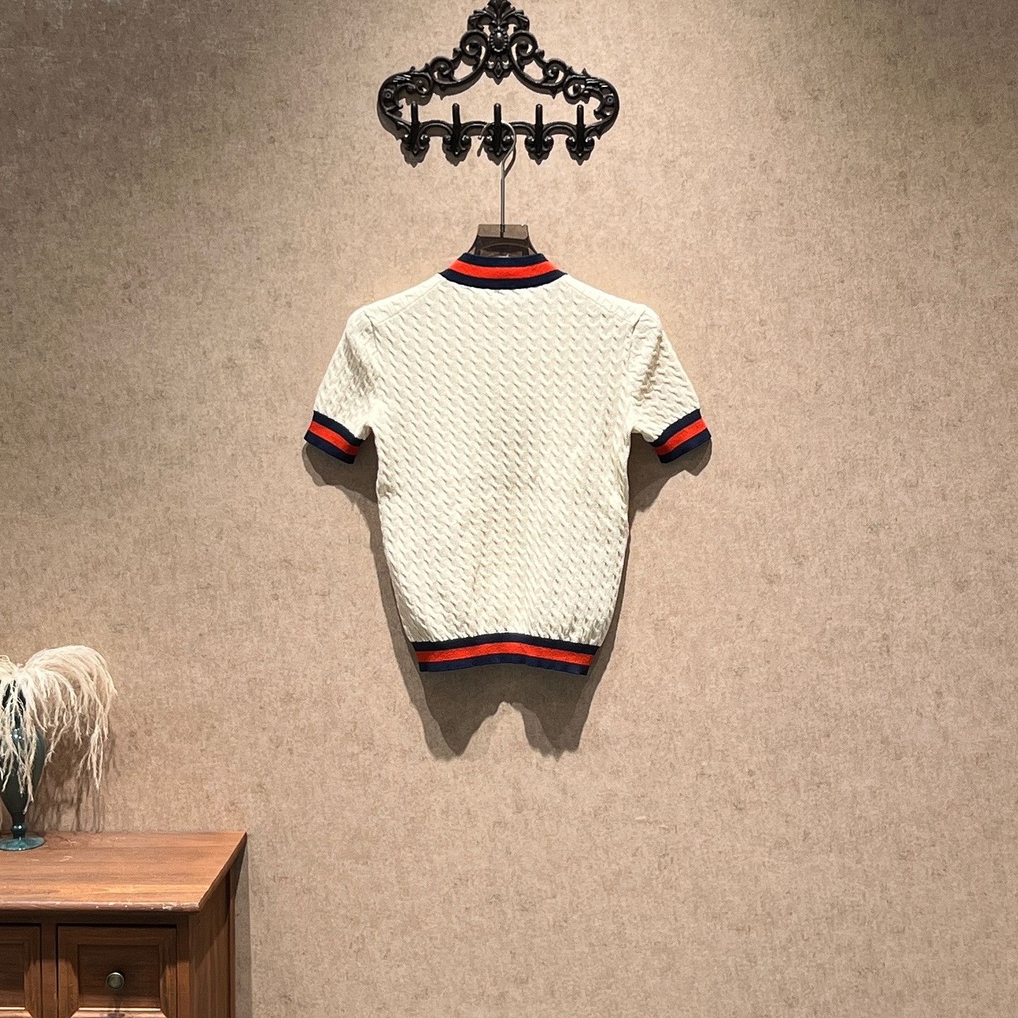 Gucci Gucci Stripe Short Sleeve Knit Top Size S Size S / US 4 / IT 40 - 2 Thumbnail