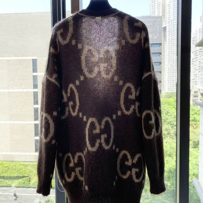 Gucci Gucci GG Logo Mohair Cardigan Size S Size S / US 4 / IT 40 - 5 Thumbnail