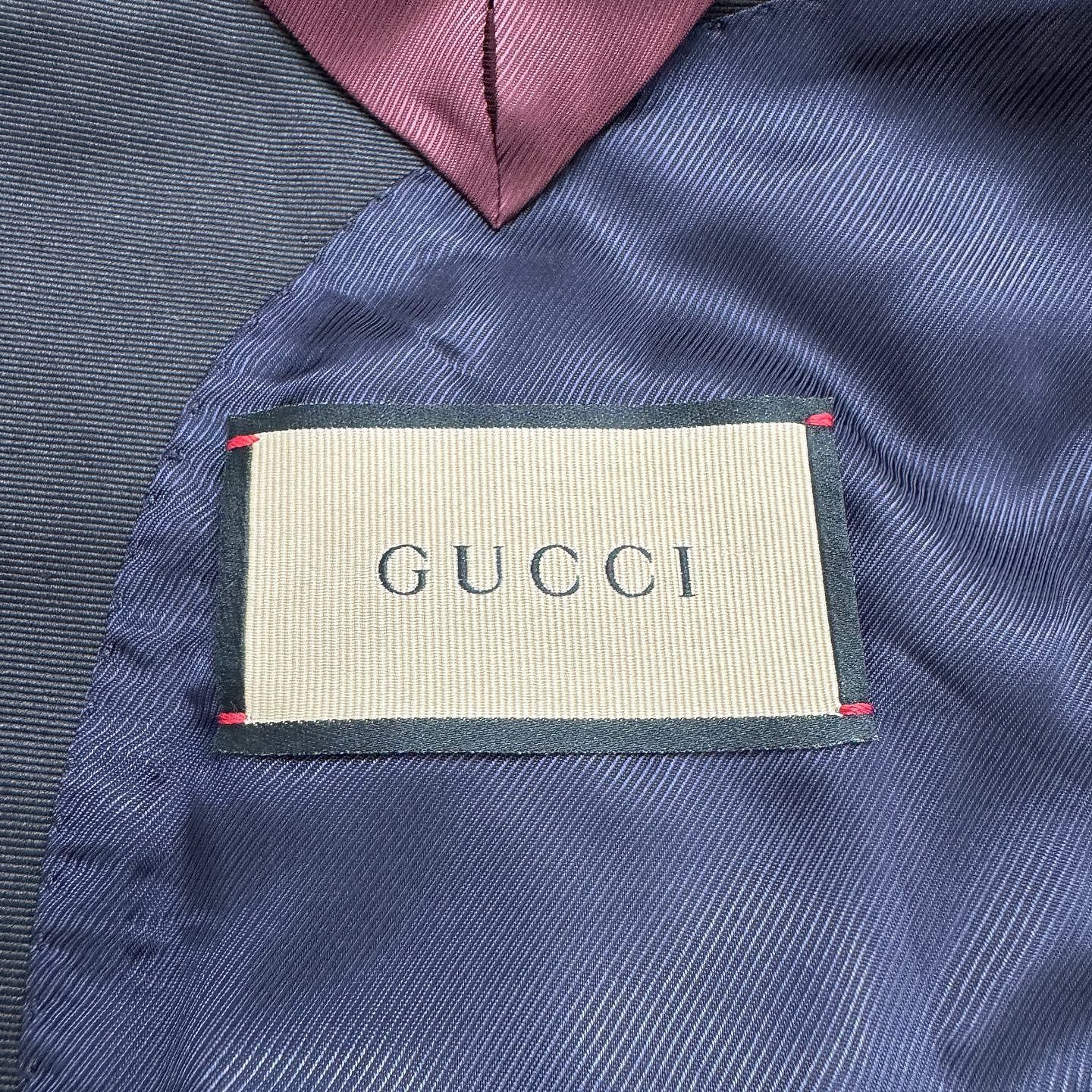 Gucci Gucci Embroidered Velvet Blazer Size 38R Size 38R - 3 Thumbnail