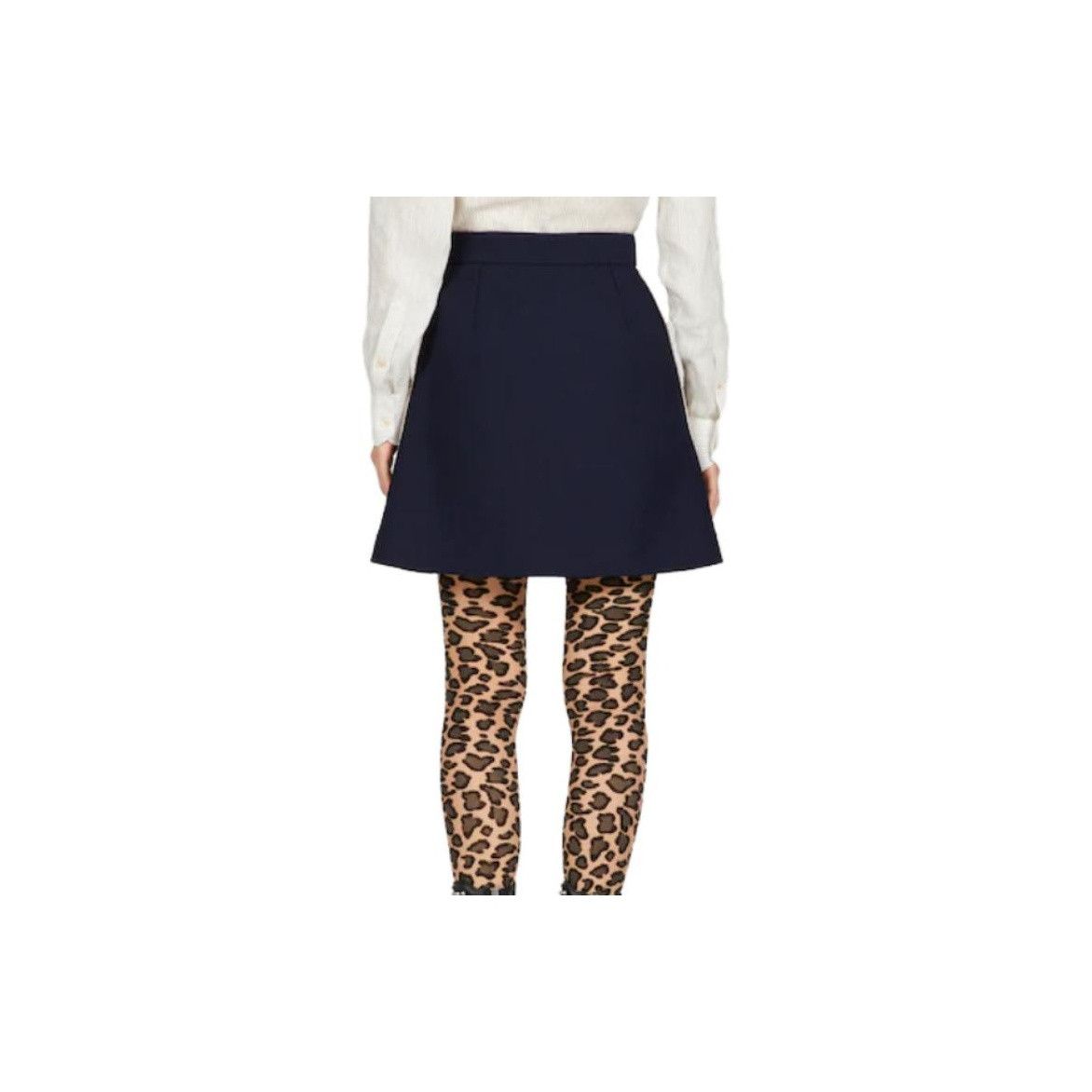 Gucci Gucci Interlocking G Wool Mini Skirt Size 40 Size 27" / US 4 / IT 40 - 8 Thumbnail