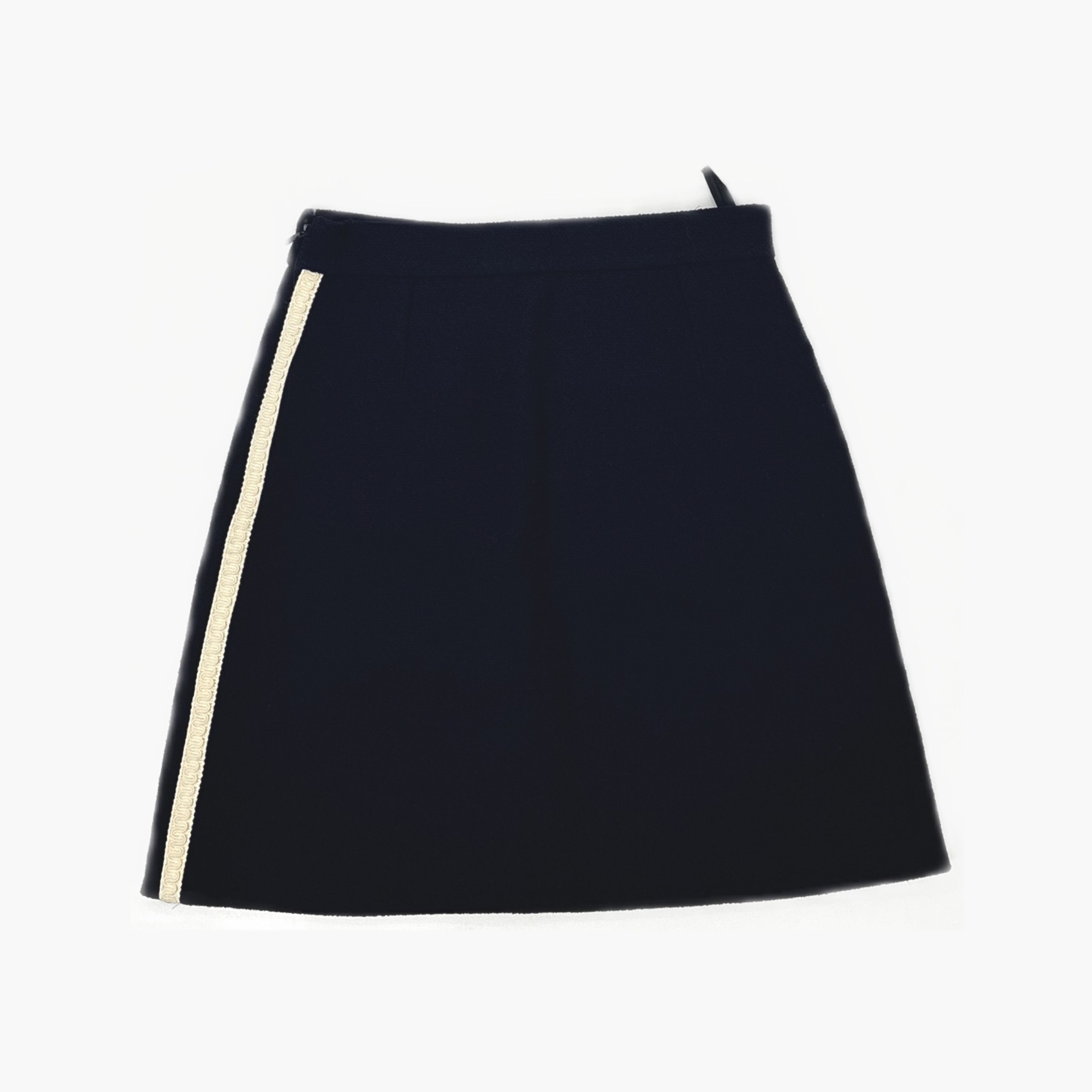 Gucci Gucci Interlocking G Wool Mini Skirt Size 40 Size 27" / US 4 / IT 40 - 2 Thumbnail