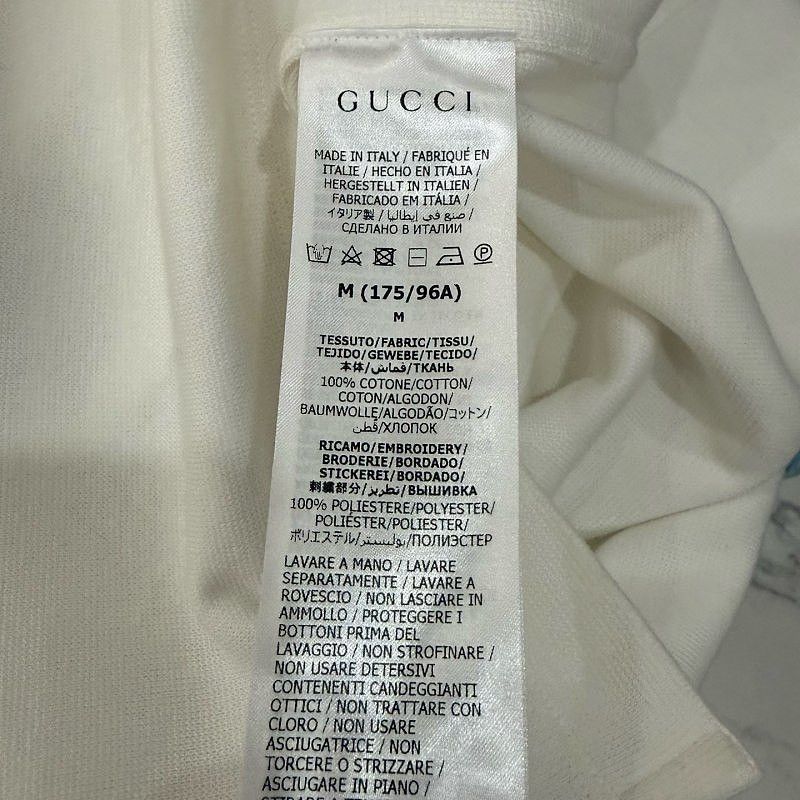 Gucci Gucci Embroidered Star Polo Shirt Size M Size US M / EU 48-50 / 2 - 4 Thumbnail