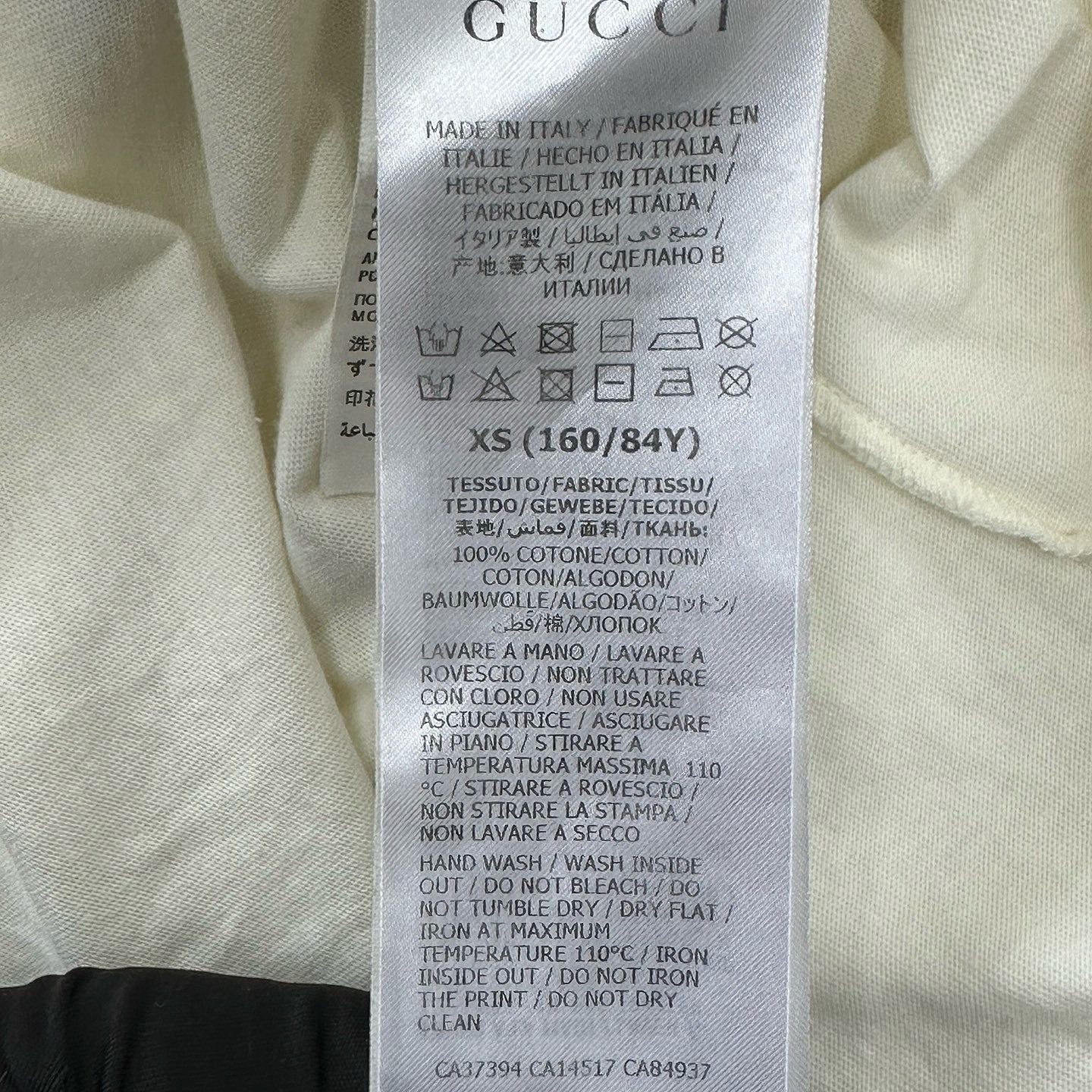 Gucci Gucci Logo Print T-Shirt Size XS Size XS / US 0-2 / IT 36-38 - 4 Thumbnail