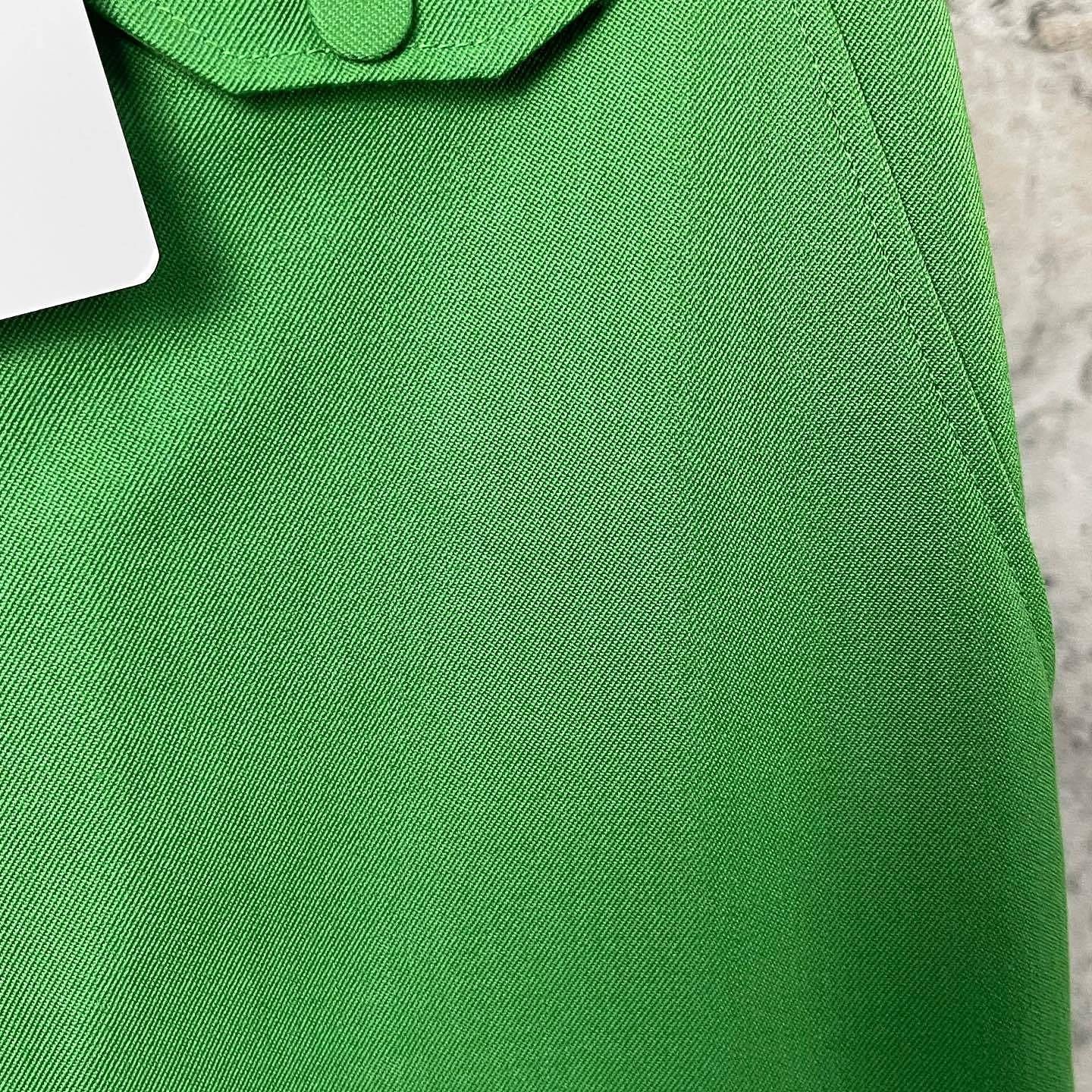 Gucci Gucci Green Wool Blend Trousers Size 36 Size 25" / US 0 / IT 36 - 8 Thumbnail