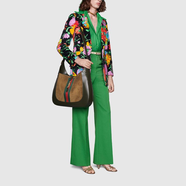 Gucci Gucci Green Wool Blend Trousers Size 36 Size 25" / US 0 / IT 36 - 10 Thumbnail