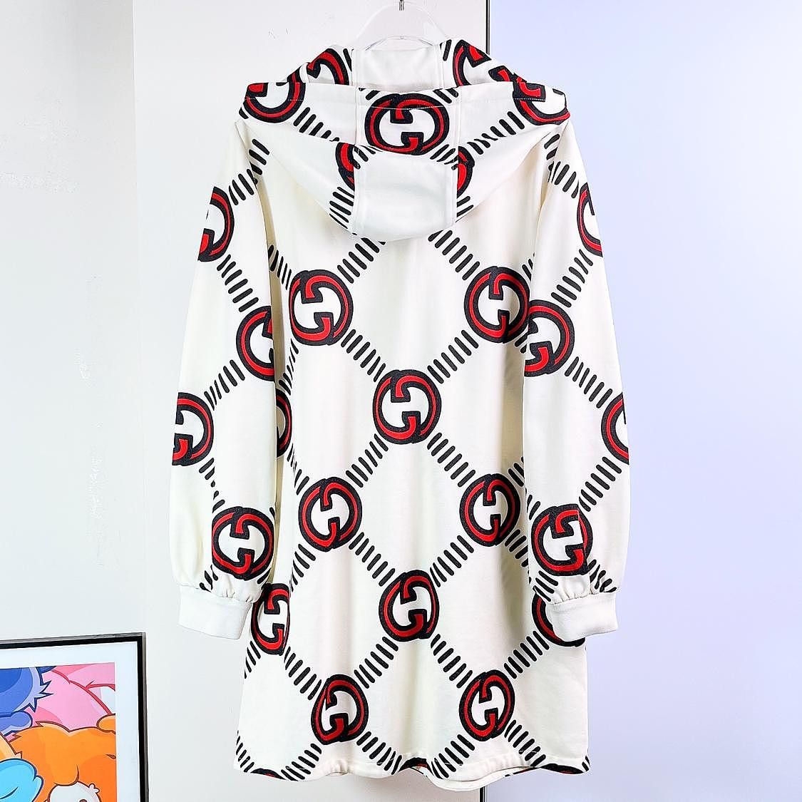 Gucci Gucci Interlocking G Hooded Dress Size S Size S / US 4 / IT 40 - 2 Thumbnail