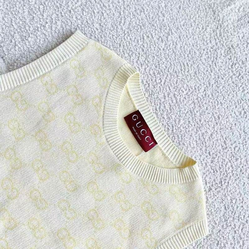 Gucci Gucci GG Monogram Knit Tank Top Size XS Size XS / US 0-2 / IT 36-38 - 3 Thumbnail