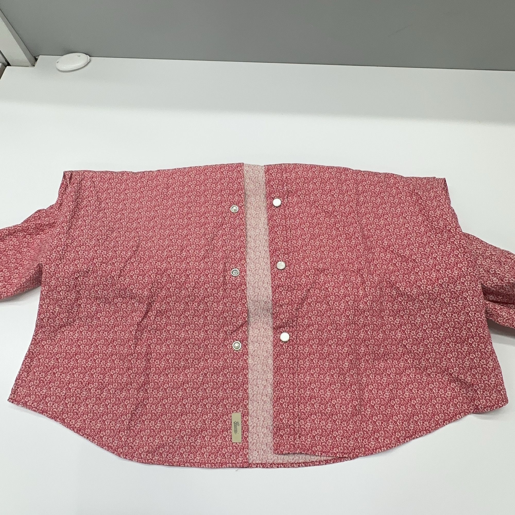 Gucci Gucci Floral Snap Button Shirt Size L Size US L / EU 52-54 / 3 - 6 Thumbnail
