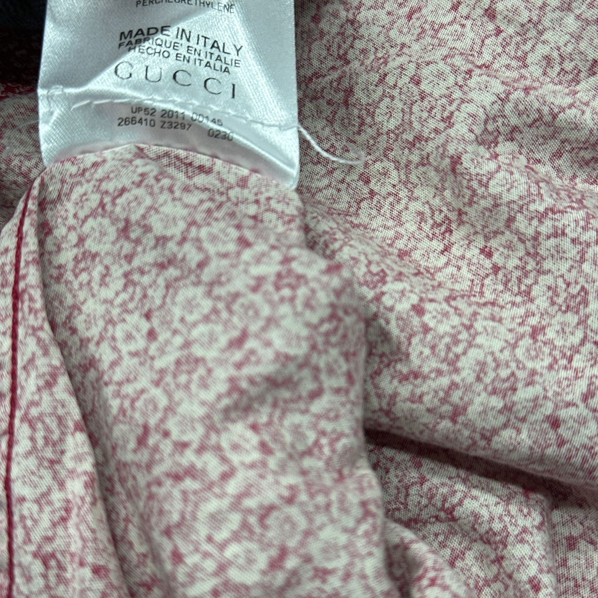 Gucci Gucci Floral Snap Button Shirt Size L Size US L / EU 52-54 / 3 - 4 Thumbnail