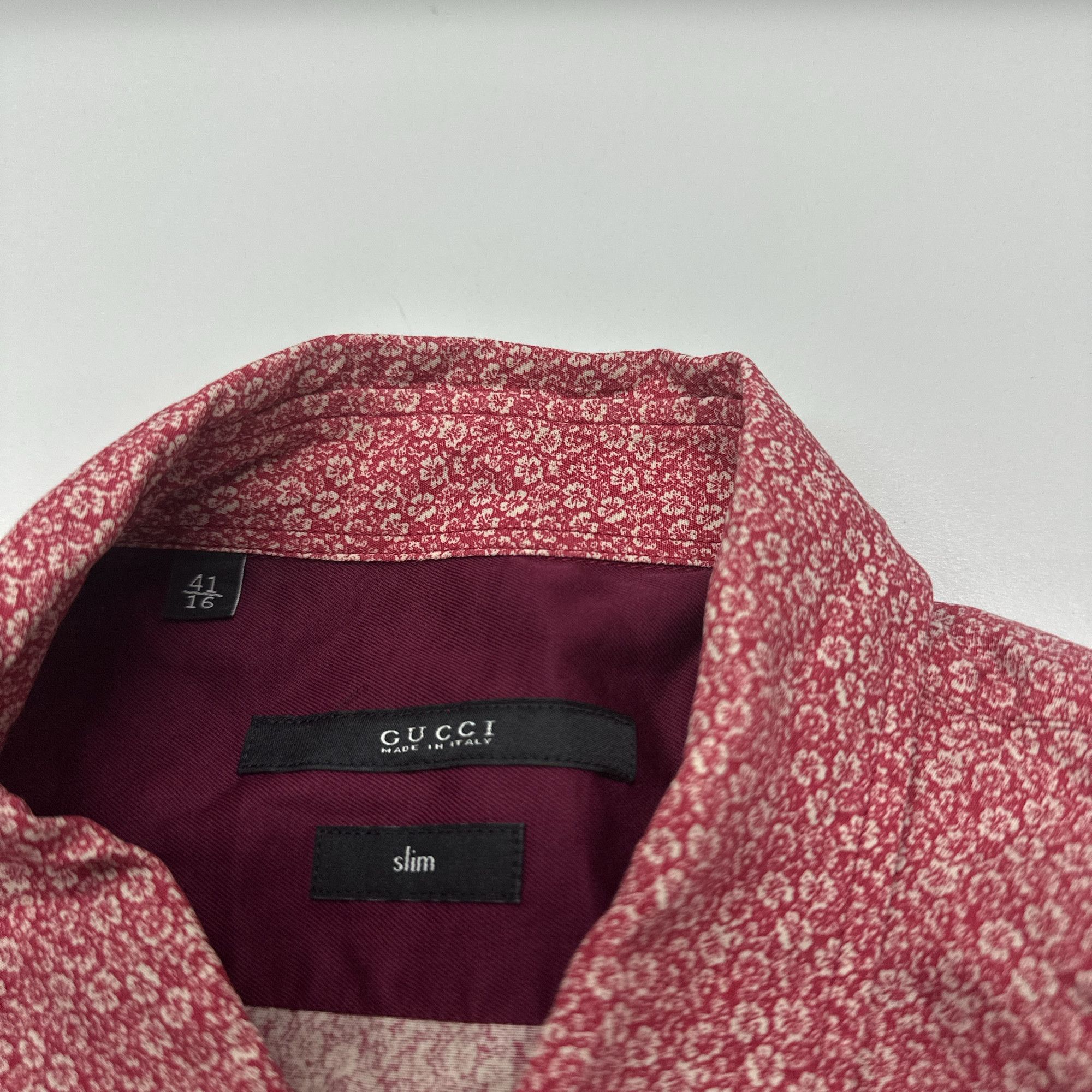Gucci Gucci Floral Snap Button Shirt Size L Size US L / EU 52-54 / 3 - 3 Thumbnail