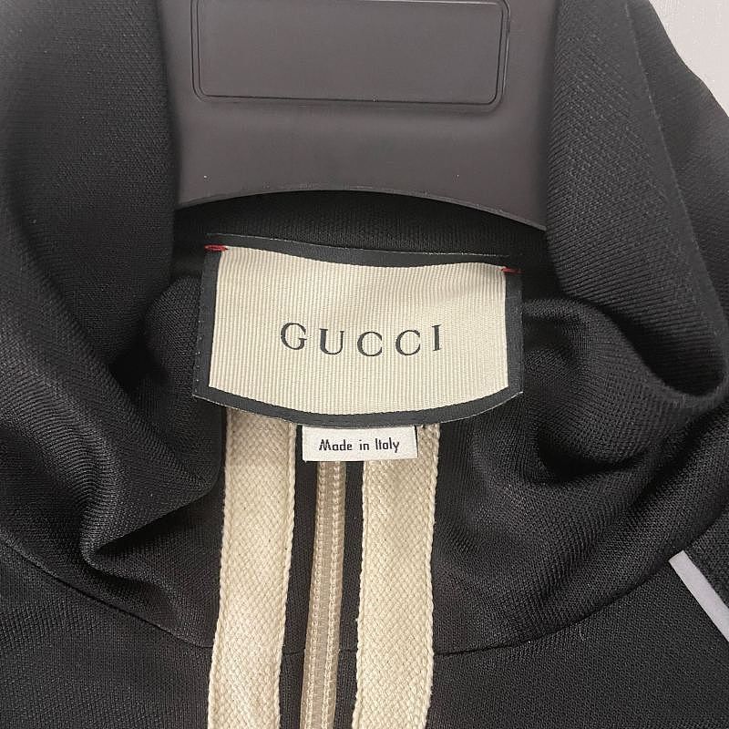 Gucci Gucci Logo Stripe Track Jacket Size L Size US L / EU 52-54 / 3 - 3 Thumbnail