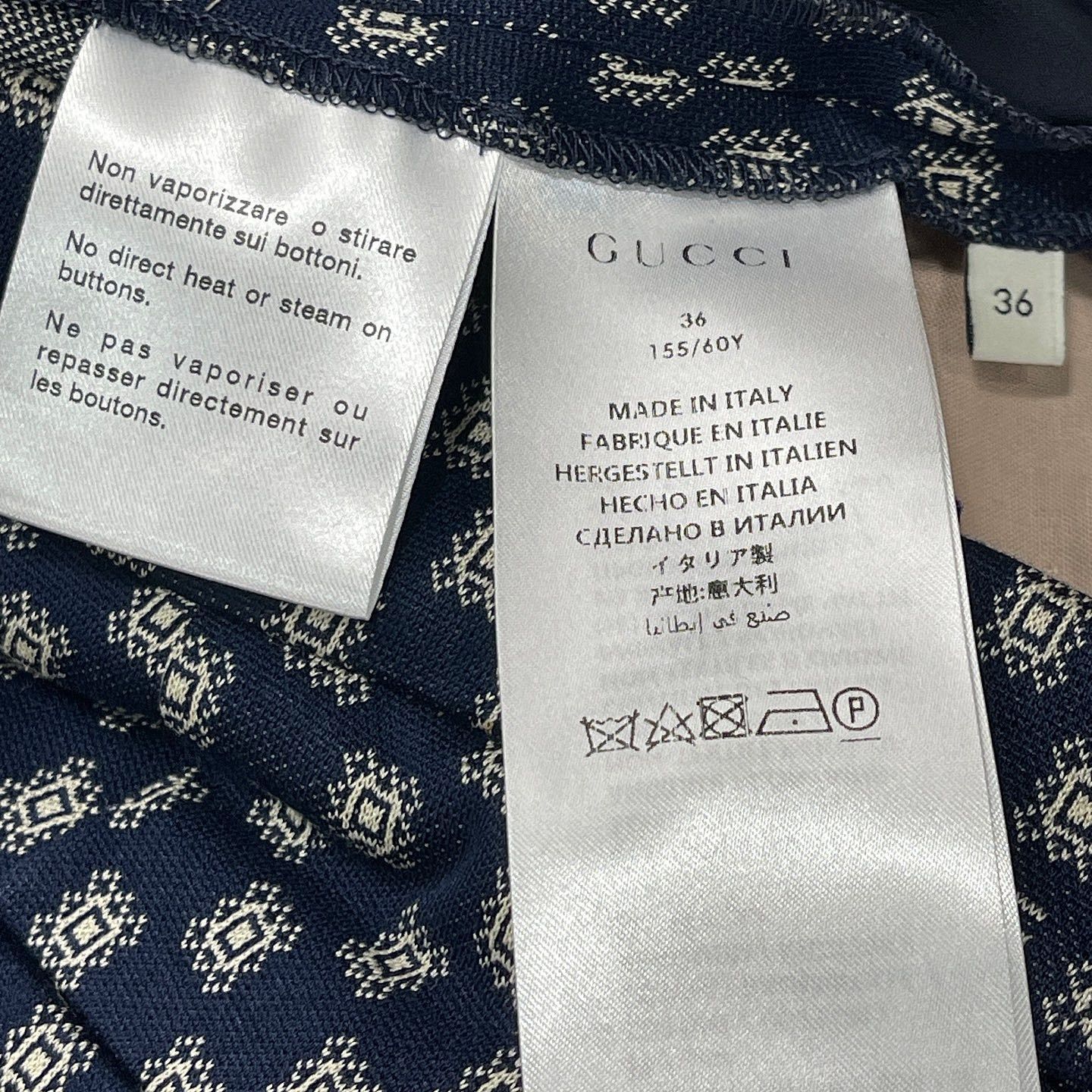 Gucci Gucci Monogram Flare Pants Size 36 Size 25" / US 0 / IT 36 - 4 Thumbnail