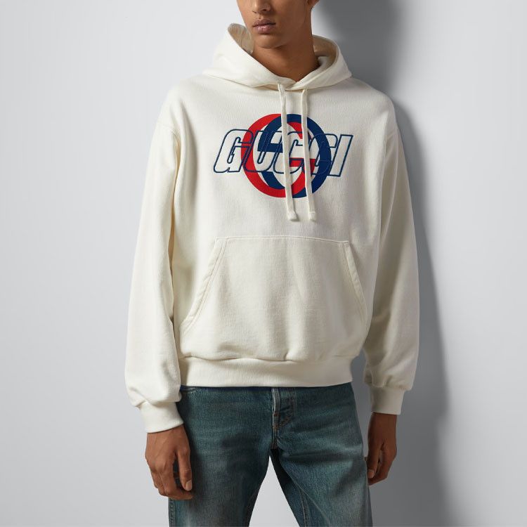 Gucci Gucci Logo Hoodie Size M Size US M / EU 48-50 / 2 - 7 Thumbnail