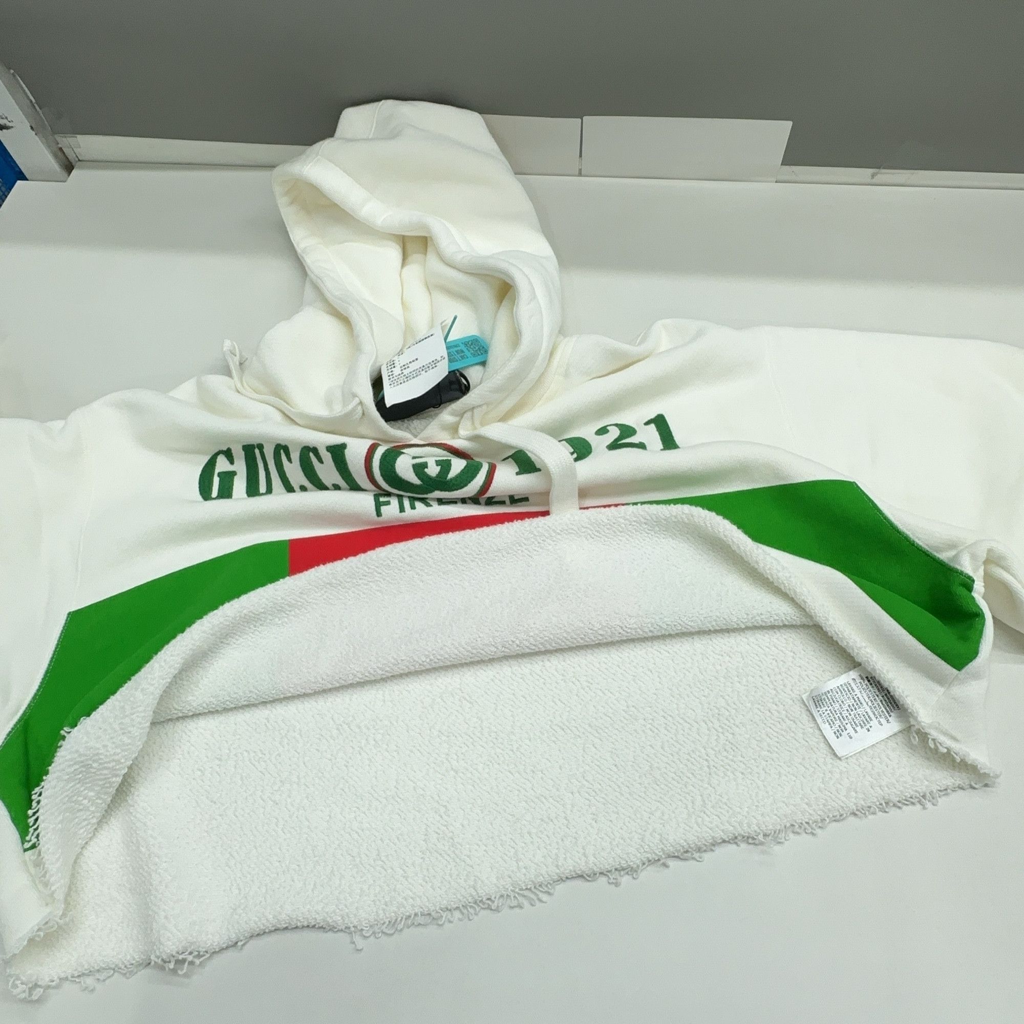 Gucci Gucci 1921 Firenze Logo Hoodie Size XL Size XL / US 12-14 / IT 48-50 - 10 Thumbnail