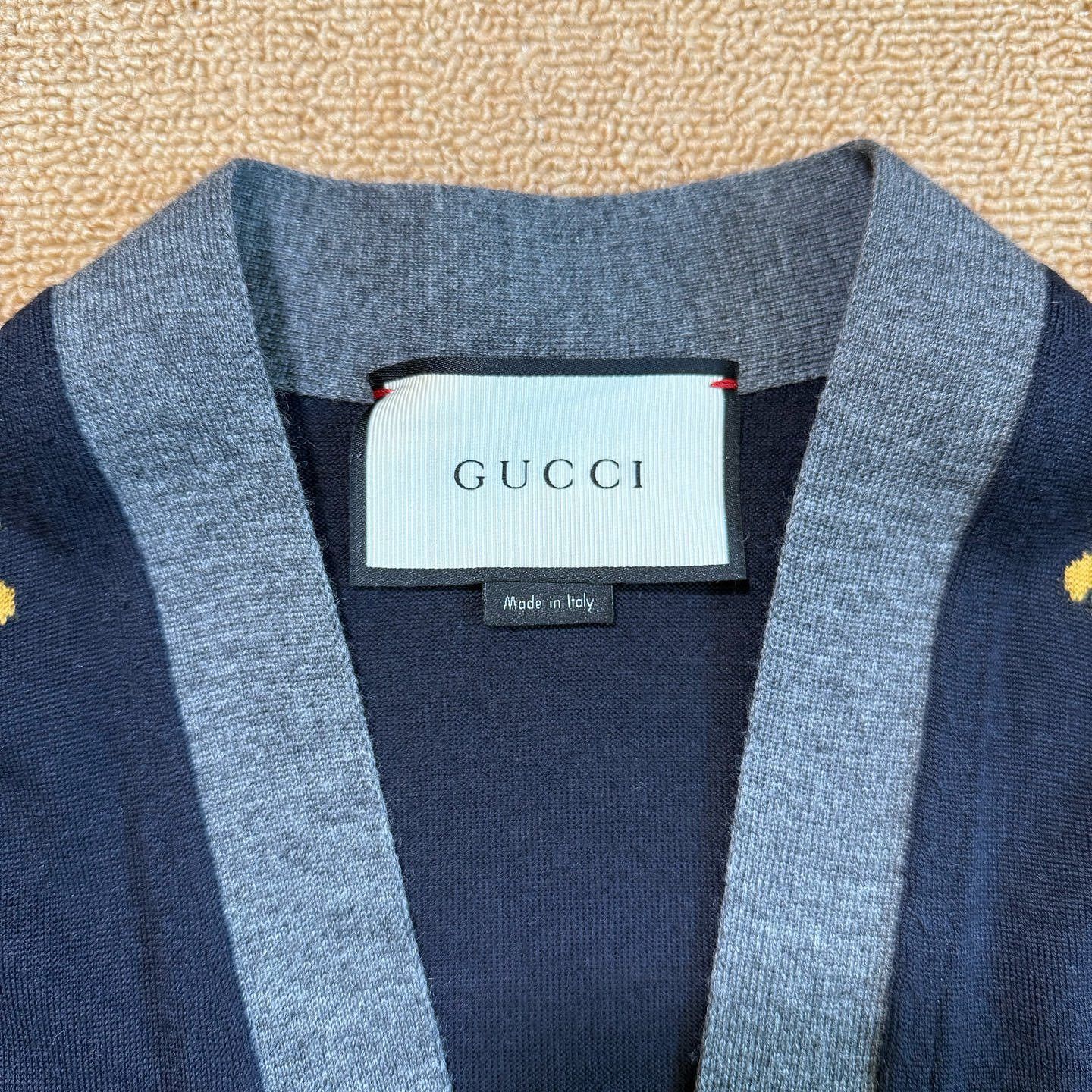 Gucci Gucci Bee and Star Pattern Cardigan Size XS Size US XS / EU 42 / 0 - 3 Thumbnail
