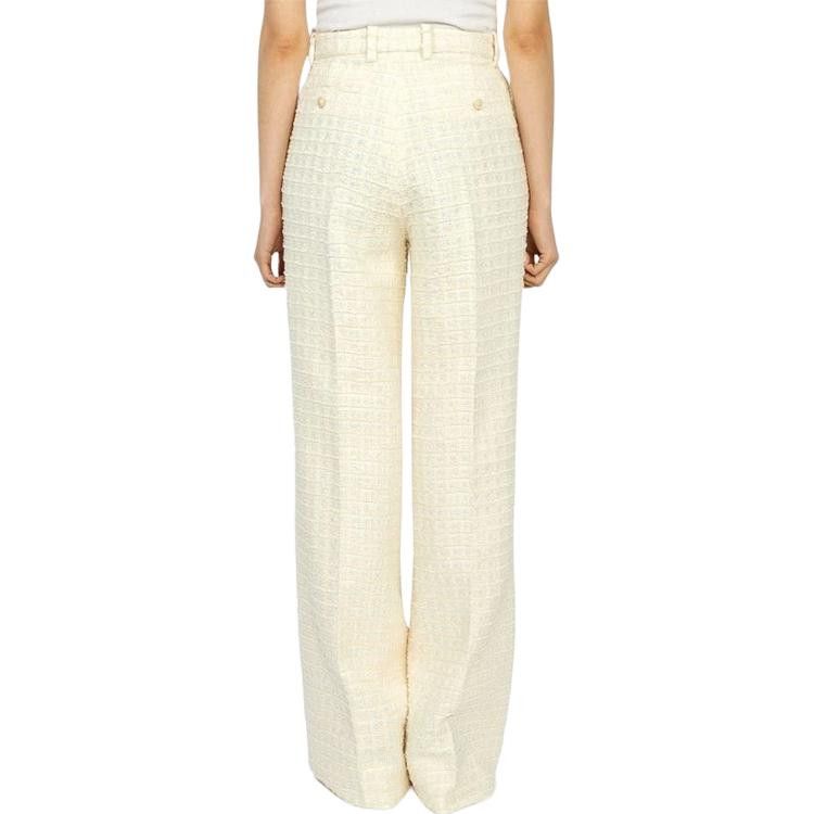 Gucci Gucci Tweed Straight Leg Trousers Size 40 Size 27" / US 4 / IT 40 - 10 Thumbnail