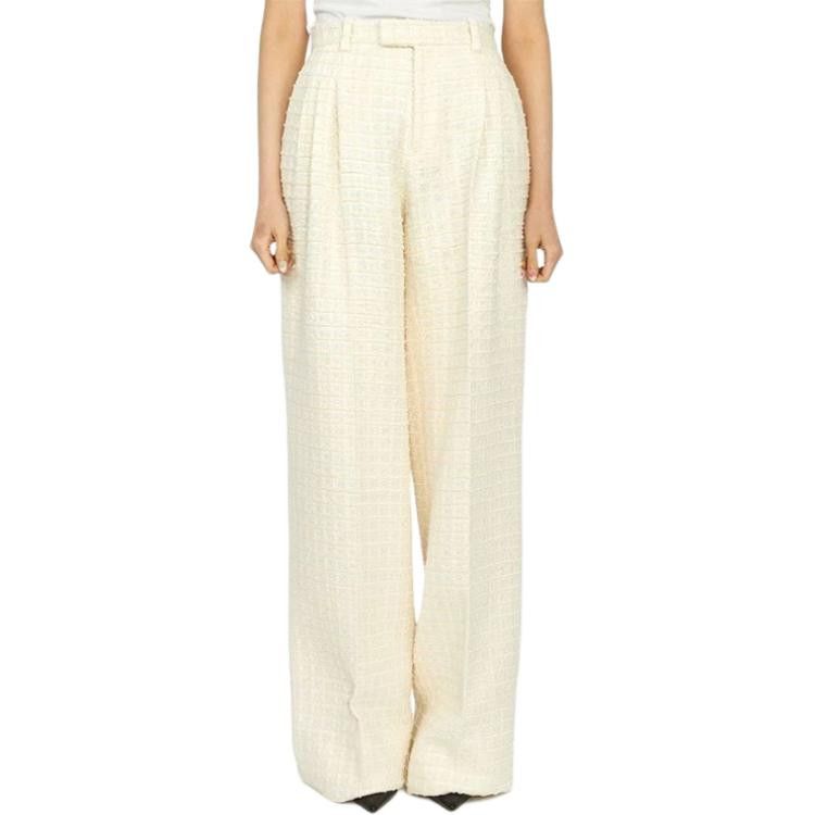 Gucci Gucci Tweed Straight Leg Trousers Size 40 Size 27" / US 4 / IT 40 - 9 Thumbnail