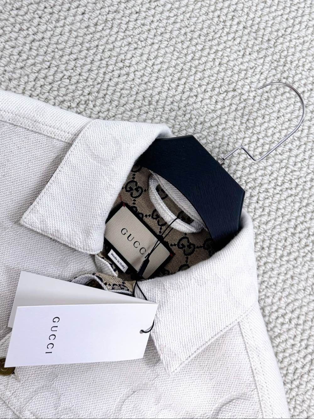 Gucci Gucci GG Monogram Denim Jacket Size S Size US S / EU 44-46 / 1 - 3 Thumbnail