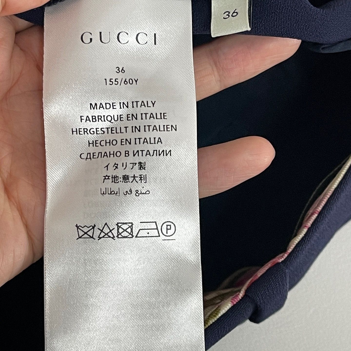 Gucci Gucci Blue Trousers Size 36 Size 25" / US 0 / IT 36 - 4 Thumbnail