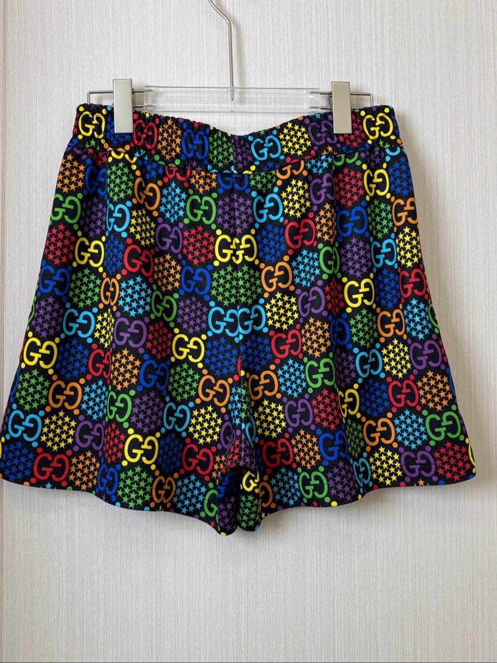 Gucci Gucci Multicolor Monogram Shorts Size M Size US 32 / EU 48 - 2 Thumbnail