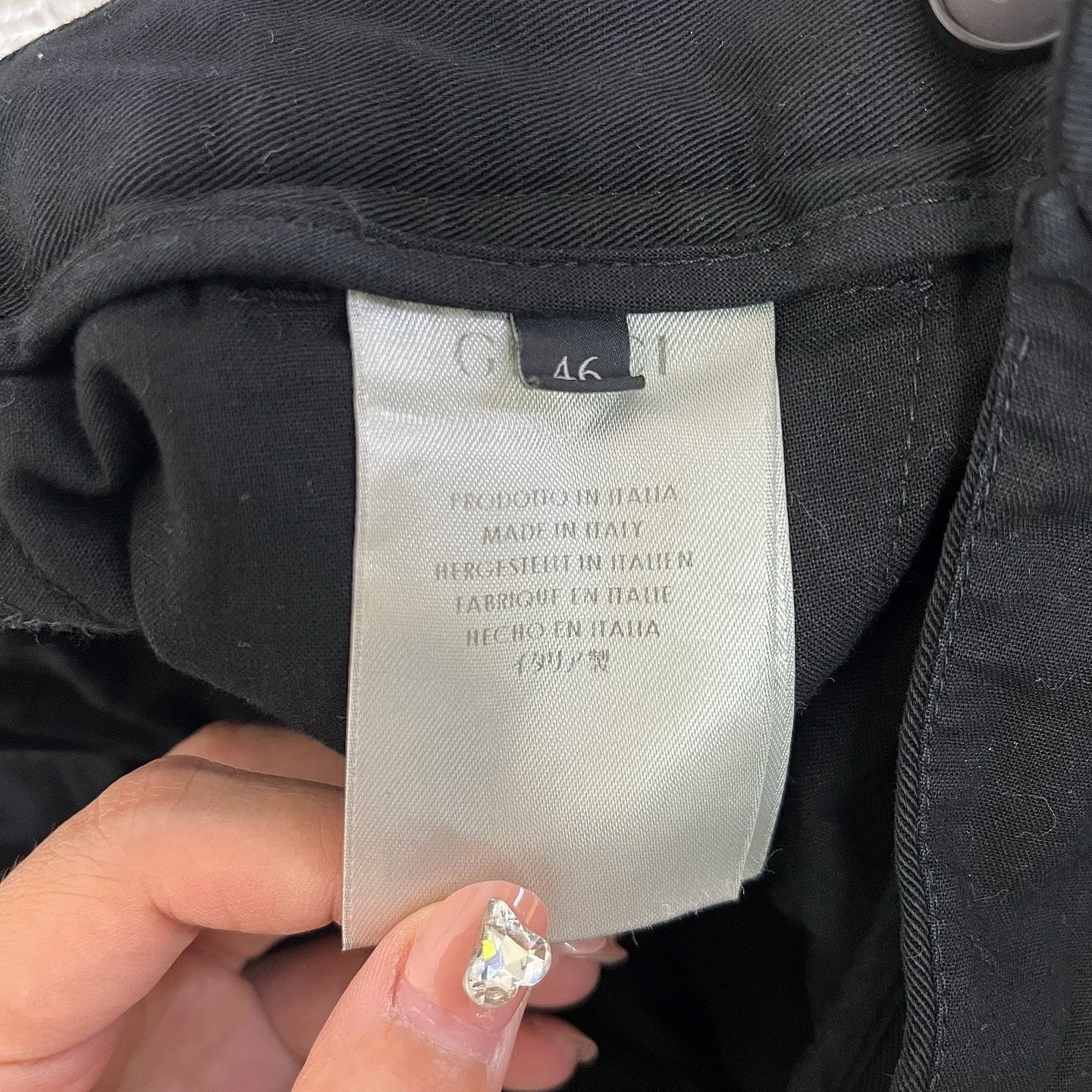 Gucci Gucci Black Casual Pants Size 30 Size US 30 / EU 46 - 4 Thumbnail