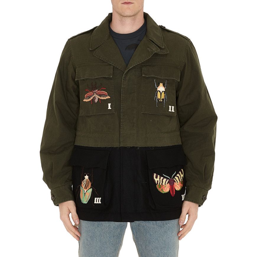 Gucci Gucci Insect Embroidery Field Jacket Size 46 Size US S / EU 44-46 / 1 - 18 Thumbnail