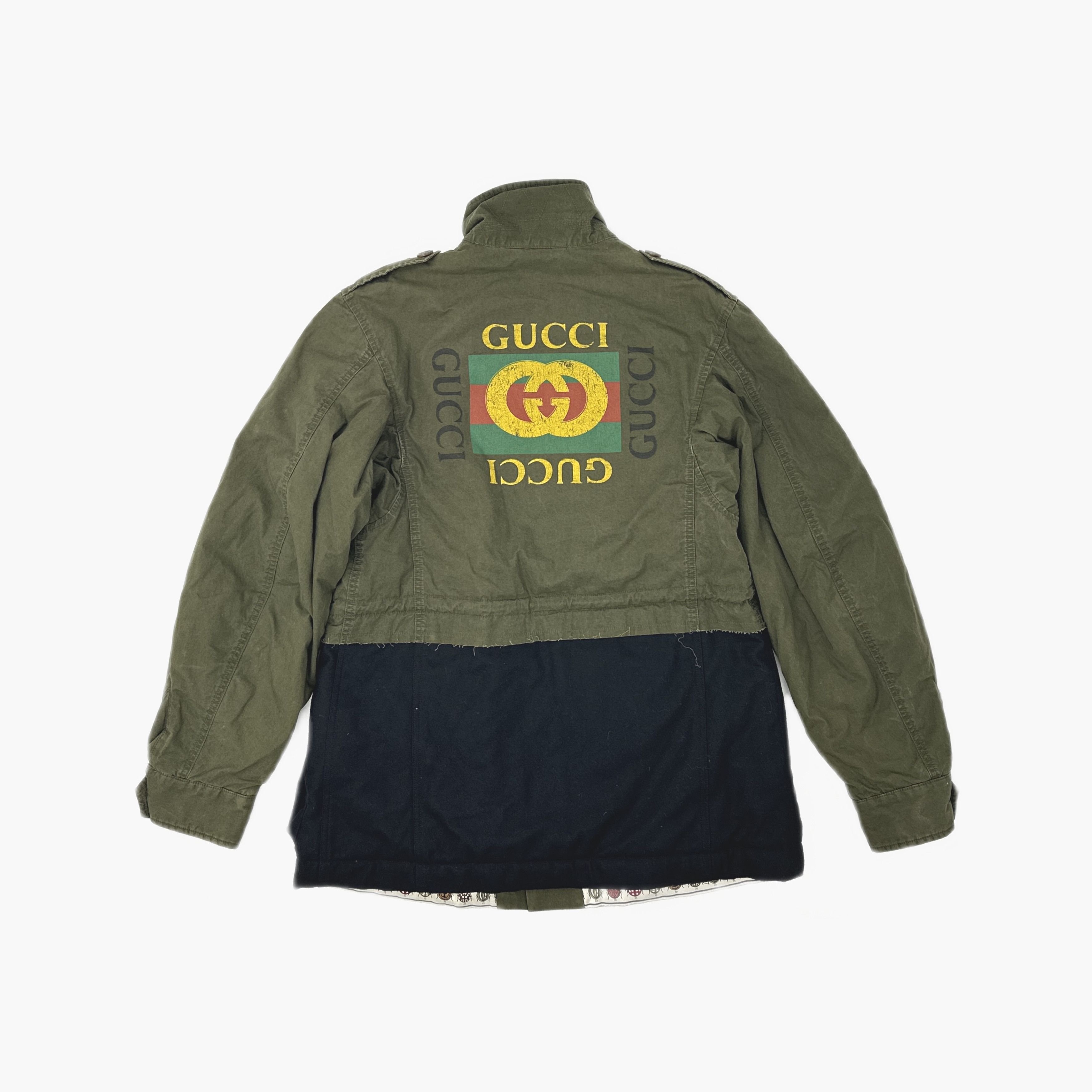 Gucci Gucci Insect Embroidery Field Jacket Size 46 Size US S / EU 44-46 / 1 - 2 Thumbnail