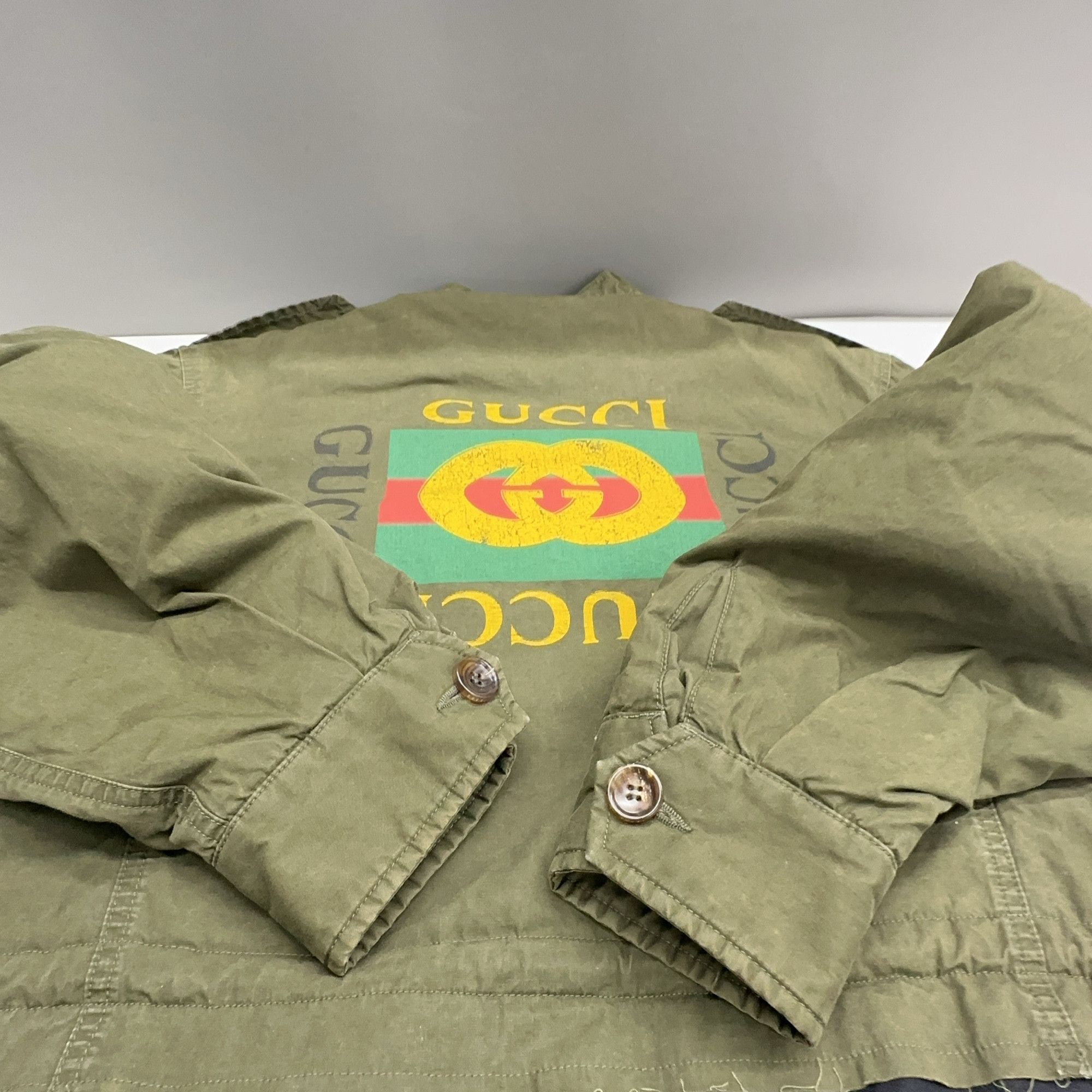Gucci Gucci Insect Embroidery Field Jacket Size 46 Size US S / EU 44-46 / 1 - 14 Thumbnail