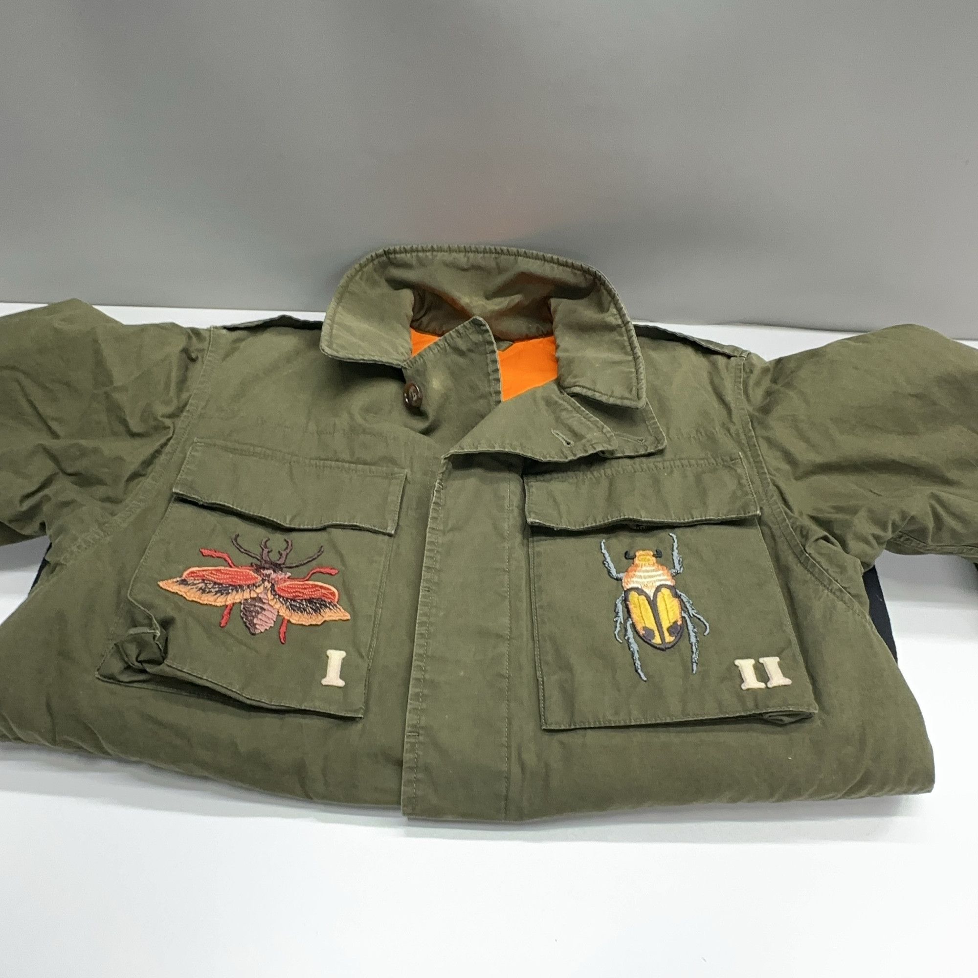 Gucci Gucci Insect Embroidery Field Jacket Size 46 Size US S / EU 44-46 / 1 - 9 Thumbnail